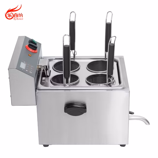 業務用電気パスタクッカー 10L 4穴 ステンレス (DF-BP)